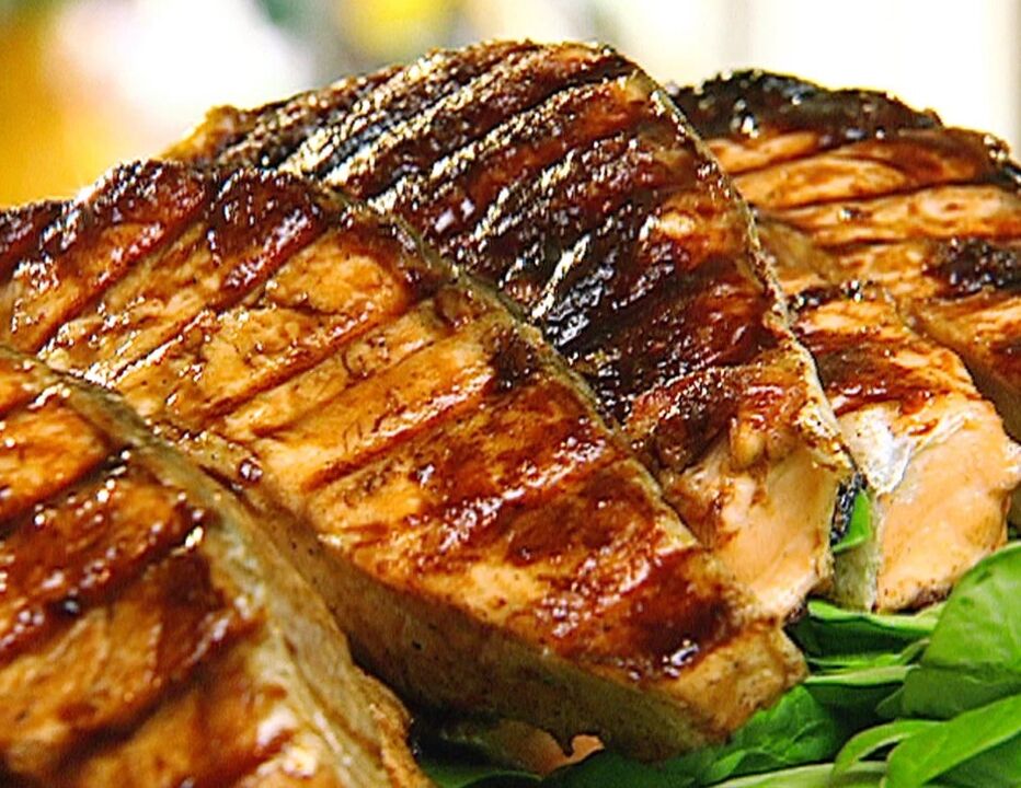 Gegrillter Fisch