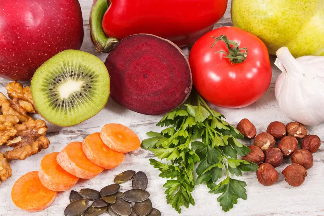 Die Ernährung von Gichtpatienten umfasst eine Vielzahl von Obst und Gemüse